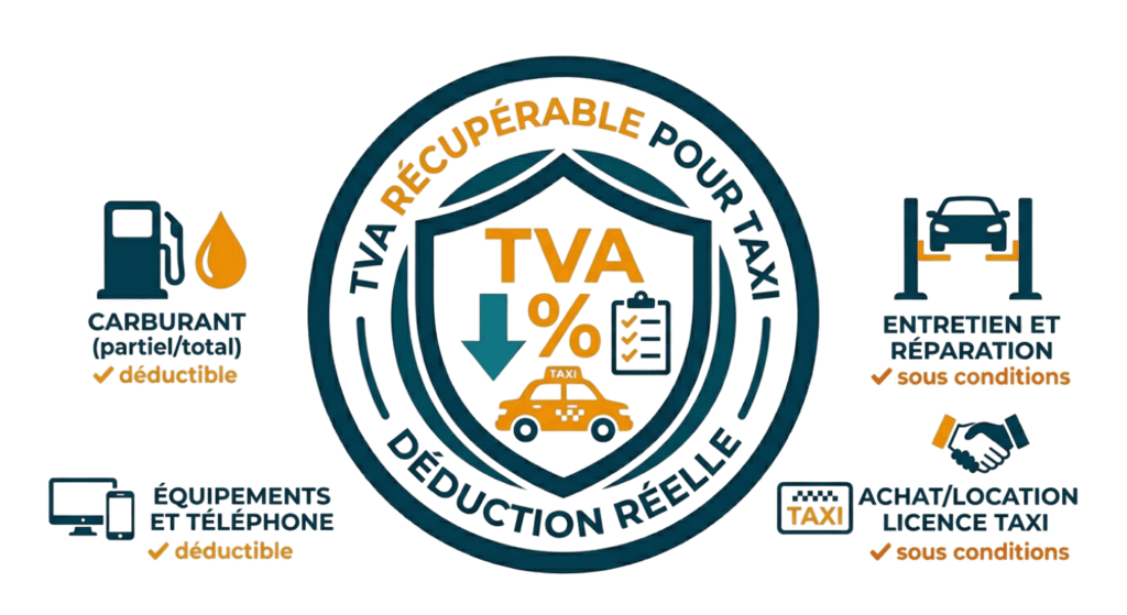 Déductions fiscales pour chauffeur de taxi - charges déductibles